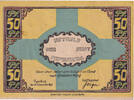 Allemagne 50 Pfennig Billet, Papenburg, personnage 1921-11-14, SPL Mehl:1044.1 -