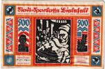 Allemagne 500 Mark Bielefeld, 1922-10-21, Soie, Grabowski:53a -