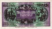 Allemagne 25 Milliard Mark Bielefeld, 1923-02-15, Lin, Grabowski:86 -