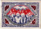 Allemagne 50 Mark Bielefeld, 1922-04-02, Soie, Grabowski:43b -