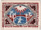 Allemagne 25 MARK Bielefeld, 1921-07-15, Soie, Grabowski:22a -