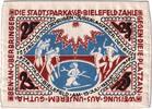 Allemagne 25 MARK Bielefeld, 1921-07-15, Soie, Grabowski:22a -