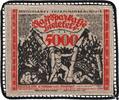 Allemagne 5000 Mark Bielefeld, 1923-02-15, Burlap, Grabowski:67c -