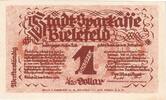 Allemagne 1 Goldpfennig Bielefeld, 1923-11-08 -