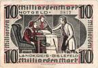 Allemagne 10 Milliarden Mark Bielefeld, 1923-10-25 -