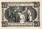 Allemagne 20 Milliarden Mark Bielefeld, 1923-10-25 -