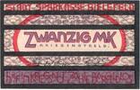 Allemagne 20 Mark Bielefeld, 1918-11-01 -