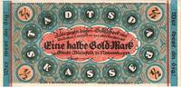 Allemagne 1/2 Goldmark Bielefeld, 1923-11-24, Grabowski:98 -