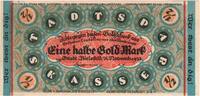 Allemagne 1/2 Goldmark Bielefeld, 1923-11-24, Grabowski:98 -