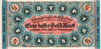 Allemagne 1/2 Goldmark Bielefeld, 1923-11-24, Grabowski:98 -