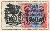 Allemagne 1,05 Goldmark Bielefeld, 1923-11-08, Grabowski:95 -