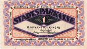 Allemagne 1 Mark Bielefeld, 1918-12-01 -