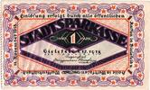 Allemagne 1 Mark Bielefeld, 1918-12-01 -