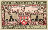 Allemagne 1 Mark Bielefeld, 1921-05-15 -