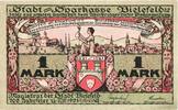Allemagne 1 Mark Bielefeld, 1921-05-15 -