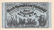 Allemagne 3 Millionen Mark Bielefeld, 1923-08-11 -