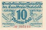Allemagne 10 Goldpfenning Bielefeld, 1923-11-28 -