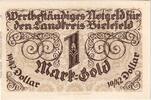 Allemagne 1 Goldmark Bielefeld, 1923-11-28 -