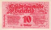 Allemagne 10 Goldpfennig Bielefeld, 1923-11-08, Grabowski:94 -