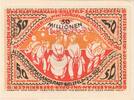 Allemagne 50 Millionen Mark Bielefeld, 1922-04-02, Grabowski:93 -