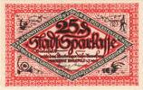 Allemagne 25 Pfennig Bielefeld, 1917-07-01, Grabowski:B44.9b -