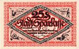 Allemagne 25 Pfennig Bielefeld, 1917-07-01, Grabowski:B44.9b -