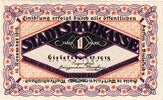 Allemagne 1 Mark Bielefeld, 1918-12-01 -