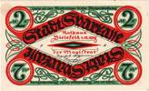 Allemagne 2 Mark Bielefeld, 1918-12-01 -