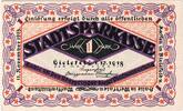 Allemagne 1 Mark Bielefeld, 1918-12-01 -