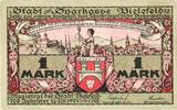 Allemagne 1 Mark Bielefeld, 1921-05-15, Grabowski:103.6b -