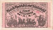 Allemagne 10 Millionen Mark Bielefeld, 1923-08-11 -