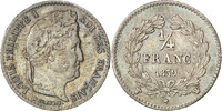 France 1/4 Franc Monnaie, Louis-Philippe, Lille, Argent, KM:740.13 -