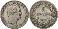 France 5 Francs Monnaie, Louis-Philippe, Bordeaux, Argent -