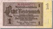 Allemagne 1 Rentenmark Billet, 1937-01-30 -