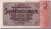 Allemagne 2 Rentenmark Billet, 1937-01-30 -