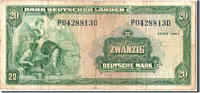 République fédérale allemande 20 Deutsche Mark Billet, 1949-08-22 -