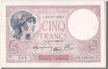 France 5 Francs Billet, 5 F 1917-1940 ''Violet'', 1939-07-27 -