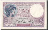 France 5 Francs Billet, 5 F 1917-1940 ''Violet'', 1933-06-22 -