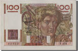 France 100 Francs Billet, 100 F 1945-1954 ''Jeune Paysan'', 1952-09-04 -