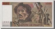 France 100 Francs Billet, 100 F 1978-1995 ''Delacroix'' -