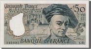 France 50 Francs Billet, 50 F 1976-1992 ''Quentin de La Tour'' -