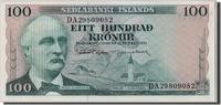 Islande 100 Kronur Billet, Iceland, 1961-03-29 -