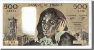 France 500 Francs Billet, 500 F 1968-1993 ''Pascal'', 1986-02-06 -