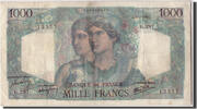 France 1000 Francs Billet, 1 000 F 1945-1950 ''Minerve et Hercule'' -