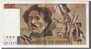 France 100 Francs Billet, 100 F 1978-1995 ''Delacroix'' -