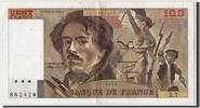 France 100 Francs Billet, 100 F 1978-1995 ''Delacroix'' -