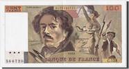 France 100 Francs Billet, 100 F 1978-1995 ''Delacroix'' -