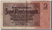 Allemagne 2 Rentenmark Billet, 1937-01-30, KM:174b -