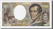 France 200 Francs Billet, 200 F 1981-1994 ''Montesquieu'' -