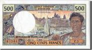 Tahiti 500 Francs Billet, KM:25b2 -